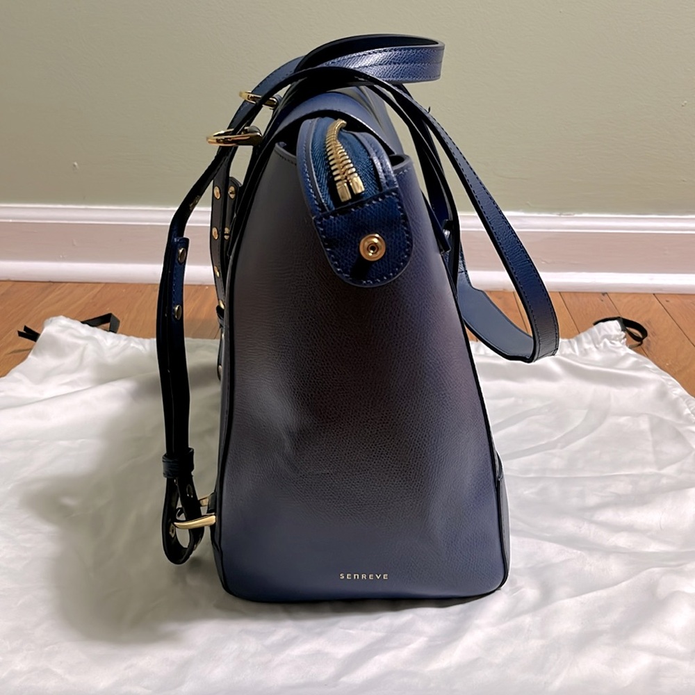 {{senreve}} Maestra Bag Pebbled Marine Large - Picture 12 of 16